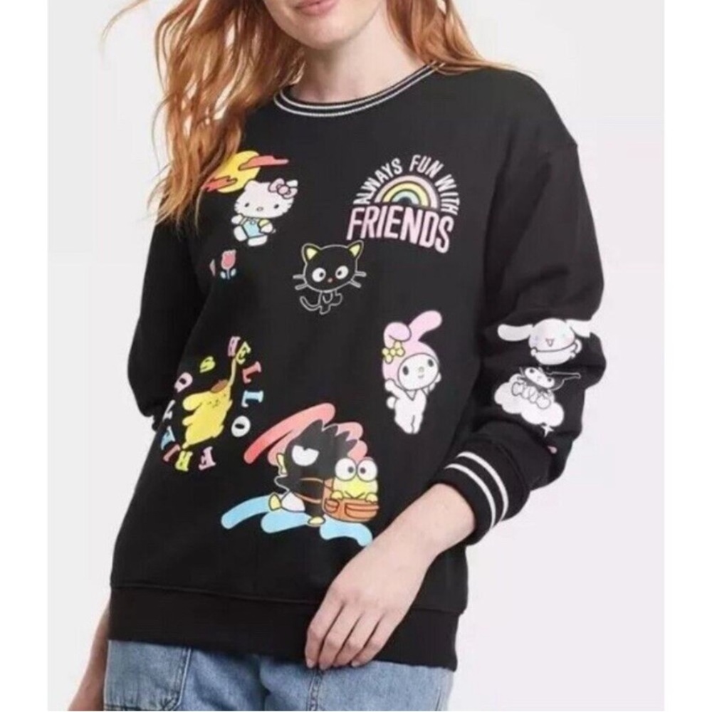 NWOT Hello Kitty Sanrio Friends Sweatshirt